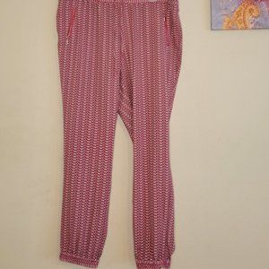 Multi color lightweight pants XL